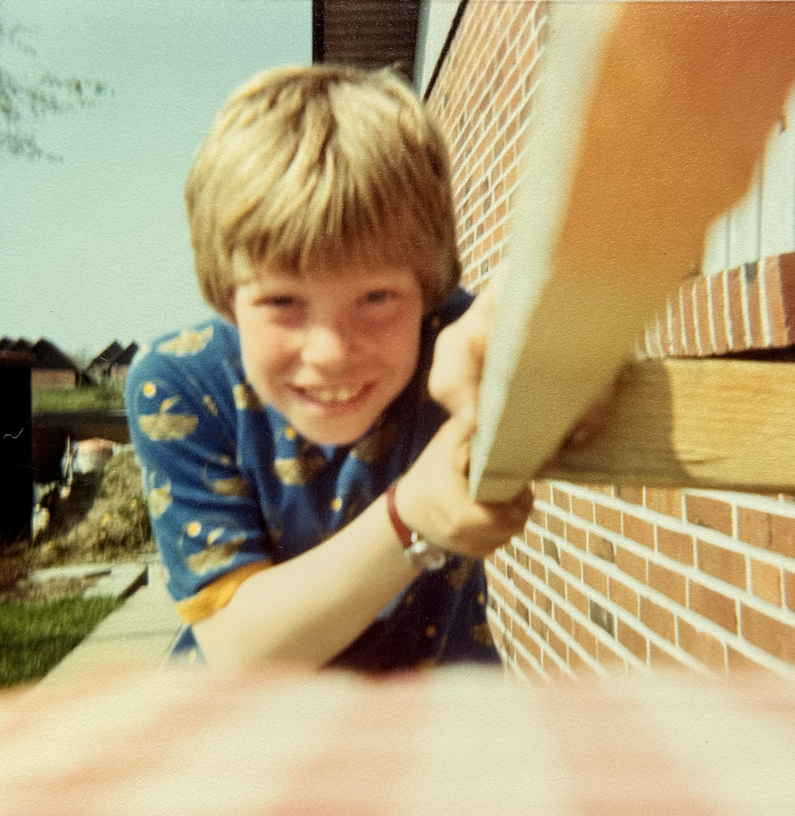 Christoffer Haakansson — selvportræt som 12-årig, 1984